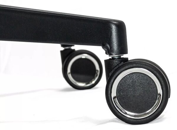 Scaun de birou ELEVATE, suport pentru picioare reglabil, Mesh, Negru