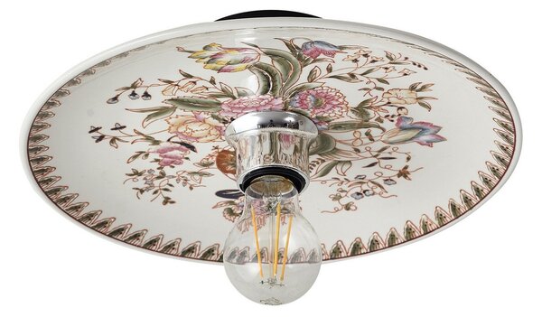Lampă de perete Lucande, Faelira, reglabil, Roz / Rosé, Camera de zi, Ceramică, Vintage