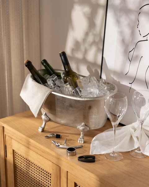 Cooler Silver Bath 42x24x24 cm