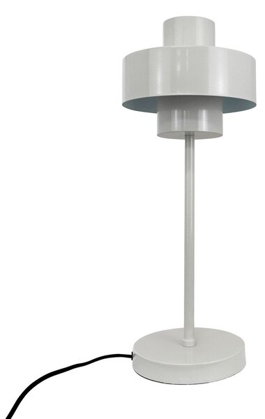 Lampă de masă Dyberg Larsen, Stoke, Alb, Camera de zi, Metal, Design