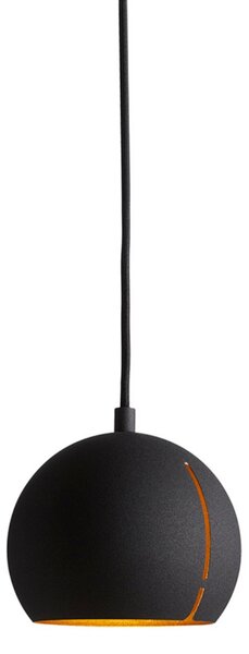 Lustră Pendul Woud, Negru, Camera de zi, Metal