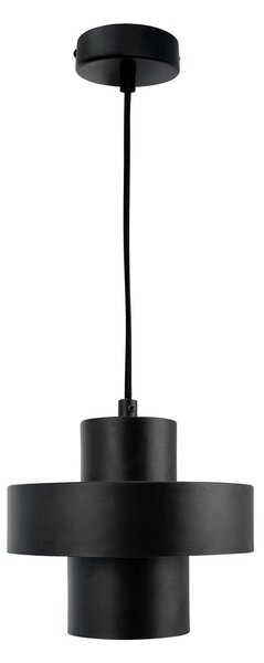 Lustră Pendul Dyberg Larsen, Stoke, reglabil, Negru, Camera de zi, Metal, Design