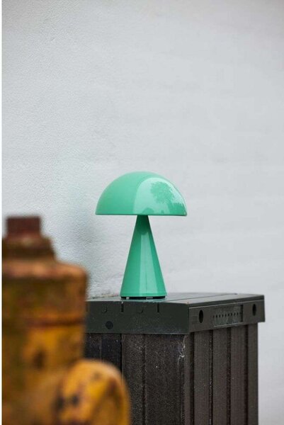 Lampă de Exterior Hübsch, Mush, reglabil, Verde, Camera de zi, Metal, Design