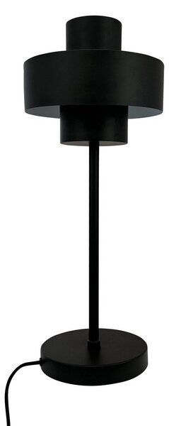 Lampă de masă Dyberg Larsen, Stoke, Negru, Camera de zi, Metal, Design