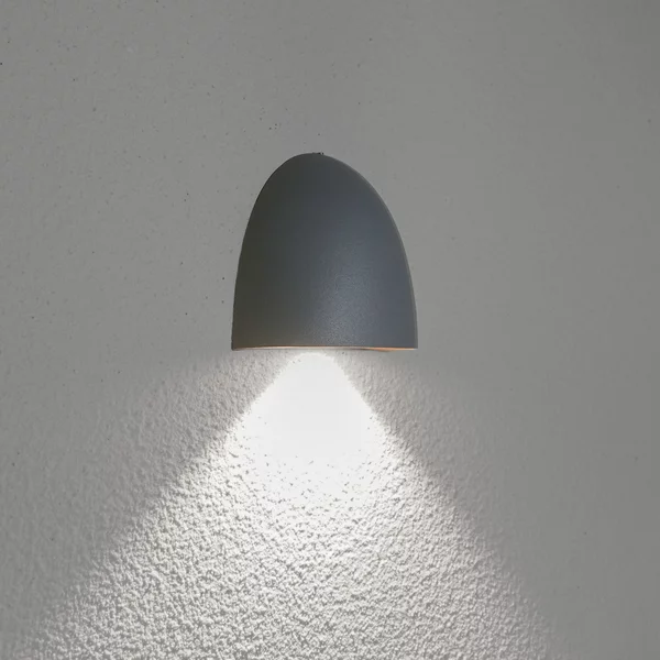 Viokef Aplică LED de exterior Bauta, gri închis, Gri, Metal, Modern