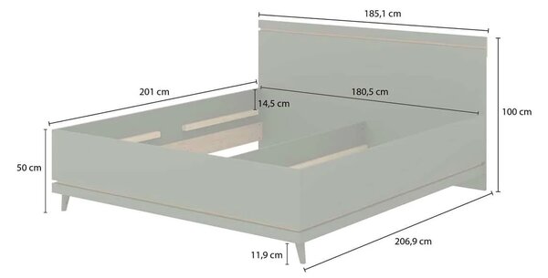 Pat Scandi 160, 180 cm