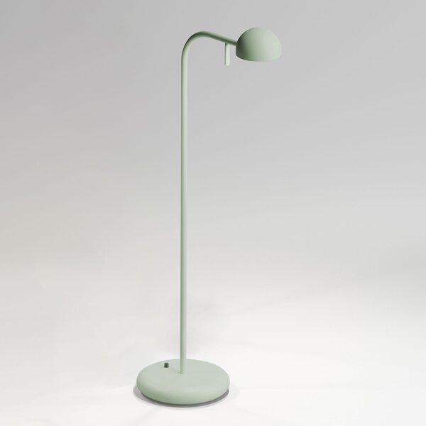 Vibia Lampa de masă LED Pin 1650, lungime 23 cm, verde, Verde, Studiu / Birou, Metal, Modern