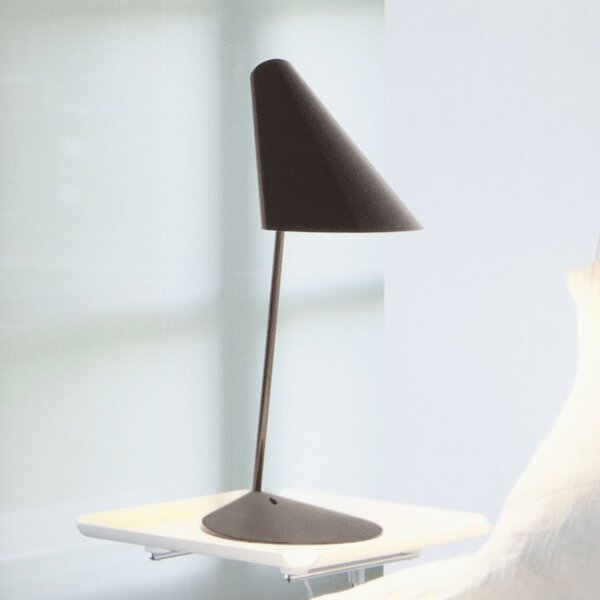 Vibia Lampă de masă I.Cono 0700, gri, Gri, Camera de zi / sufragerie, Metal, Modern