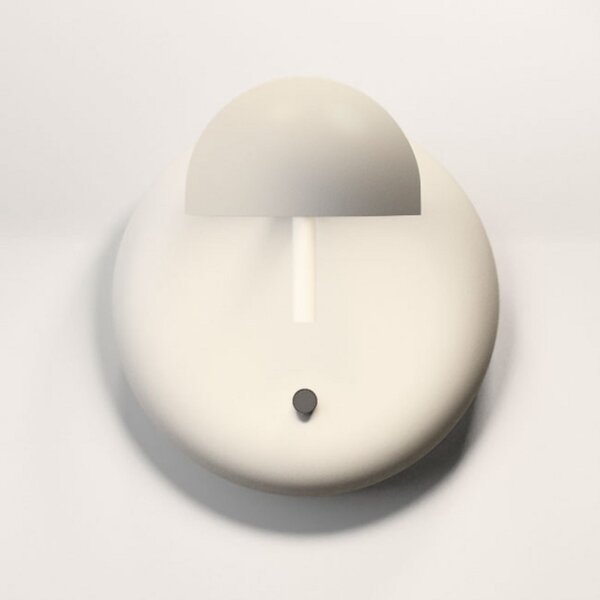Vibia Pin 1675 Aplic LED, 11 cm, crem, Bej, dormitor, Metal, Modern