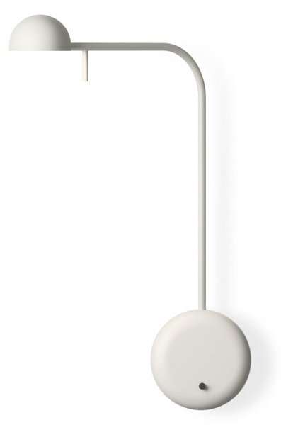 Vibia Pin 1680 Aplică de perete LED, 39 cm, alb, Alb, dormitor, Metal, Modern