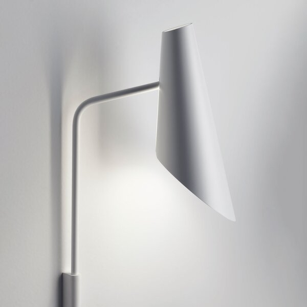 Vibia I.Cono 0725 aplice de perete, 54 cm, alb, Alb, dormitor, Plastic, Modern