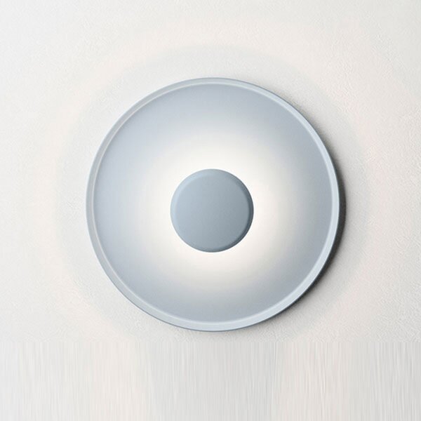 Vibia Top Aplică de perete LED Ø 60 cm albastru L1, reglabil, Albastru, Camera de zi / sufragerie, Metal, Modern