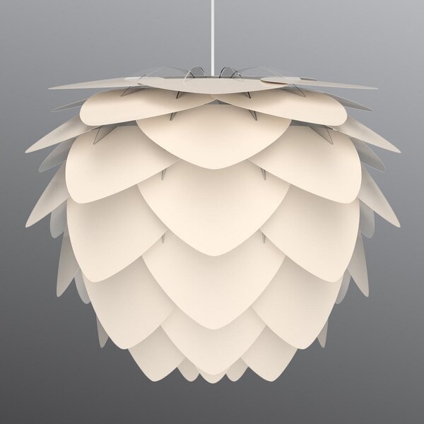 UMAGE Aluvia medium lampă pendul sidef, reglabil, Bej, Camera de zi / sufragerie, Metal, Design