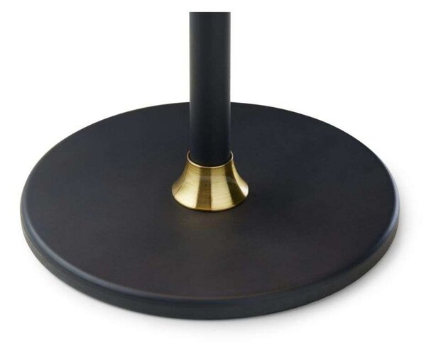 Lampă de masă Halo Design, Negru, Camera de zi, Metal