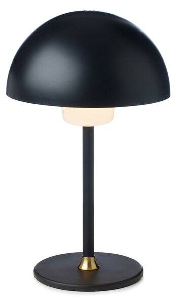 Lampă de masă Halo Design, Negru, Camera de zi, Metal