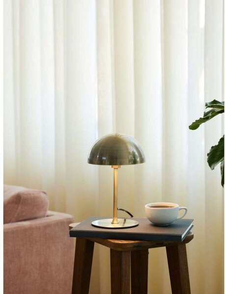 Lampă de masă Halo Design, Maro / Rugină, Camera de zi, Metal