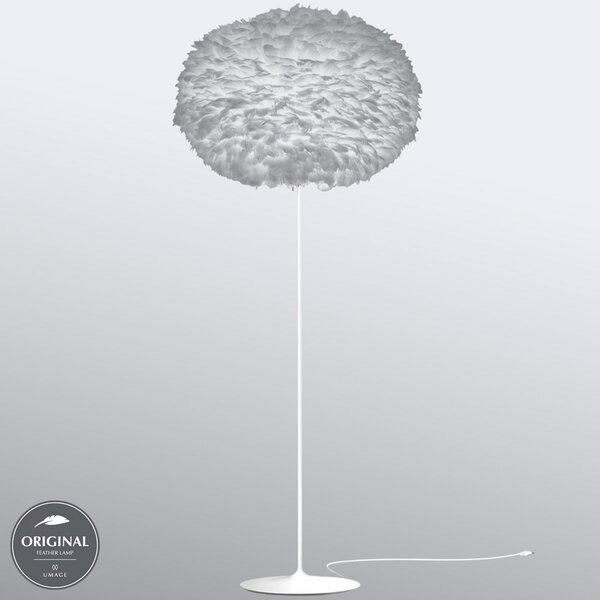 UMAGE Eos X-large lampă de podea gri, Gri, Camera de zi / sufragerie, Metal, Design