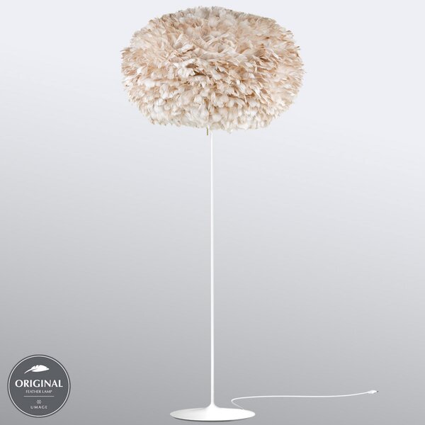 UMAGE Eos X-large lampă de podea maro deschis, Maro / Rugină, Camera de zi / sufragerie, Metal, Design