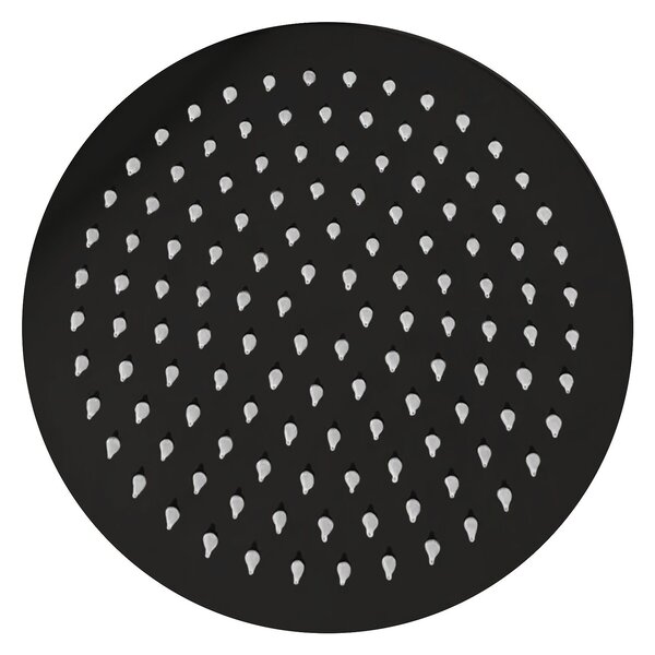 Cap de duș Rea Black Matt 25cm