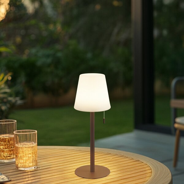 Lampă de Exterior Lindby, Azalea, Negru, Balcon, Aluminiu, Modern