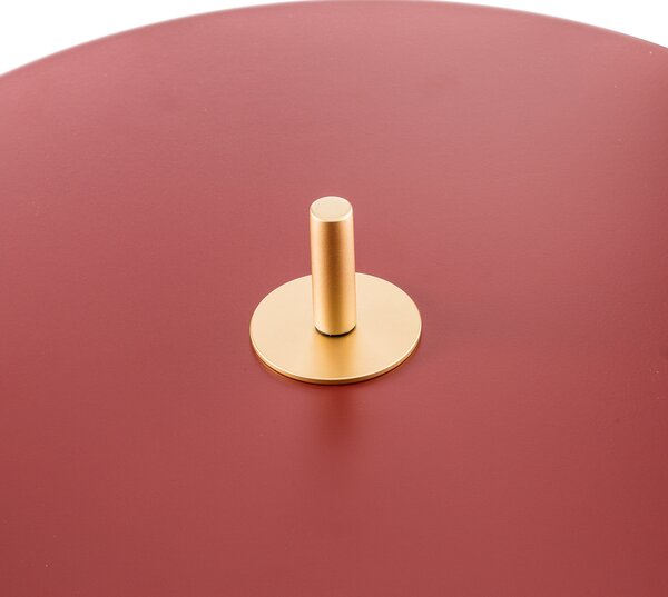 UMAGE Asteria Floor lampă podea LED roșu rubiniu, reglabil, Roșu, Camera de zi / sufragerie, Metal, Design