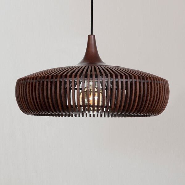 UMAGE Clava Dine dark oak, Cannonball negru, reglabil, Lemn, Camera de zi / sufragerie, Lemn, Design
