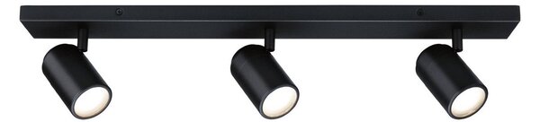 Plafoniere Paulmann, Zyli, reglabil, Negru, Baie, Metal, Modern
