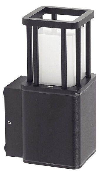 Lămpi de exterior Lucande, Dakil, reglabil, Negru, Terasă, Aluminiu, Modern