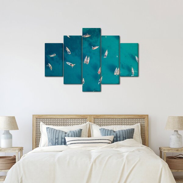 Tablou - Sailboats (150x105 cm)