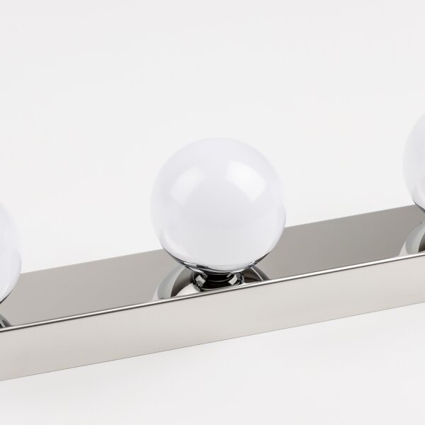 Brilagi - Aplică LED pentru oglindă de baie HOLLYWOOD, 3xLED/3W/230V, IP44, crom