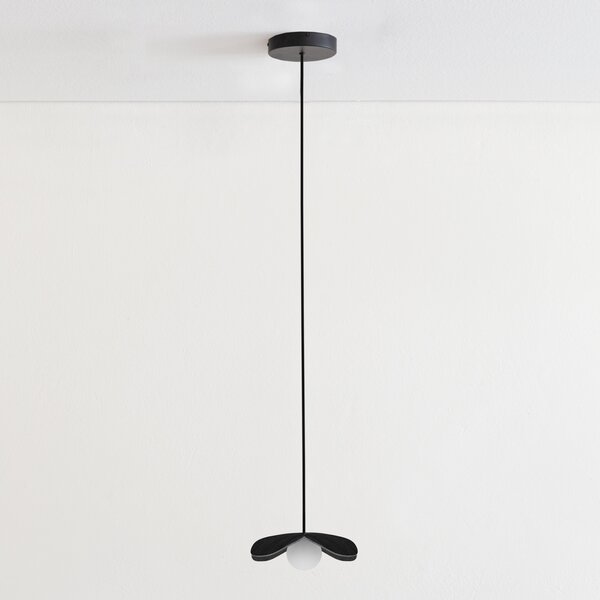 UMAGE Forget Me Not mini pendul 1 bec, stejar negru, Negru, Camera de zi / sufragerie, Lemn, Design