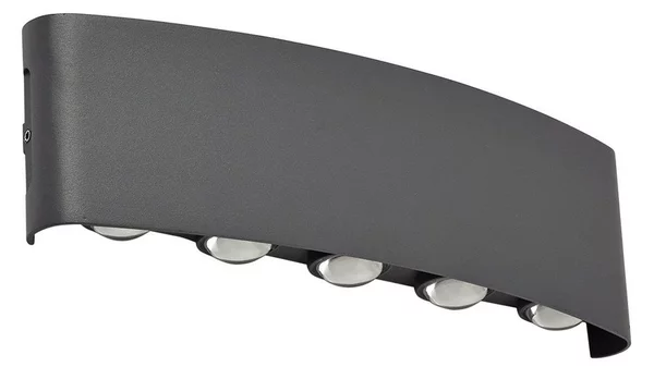 Lămpi de exterior Lindby, Ithan, Negru, Terasă, Aluminiu, Modern