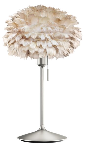 UMAGE Eos mini lampă de masă maro deschis / oțel, Maro / Rugină, Camera de zi / sufragerie, Metal, Design