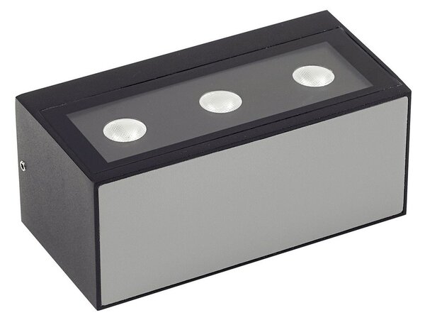 Lămpi de exterior Lucande, Selim, Negru, Aluminiu, Modern