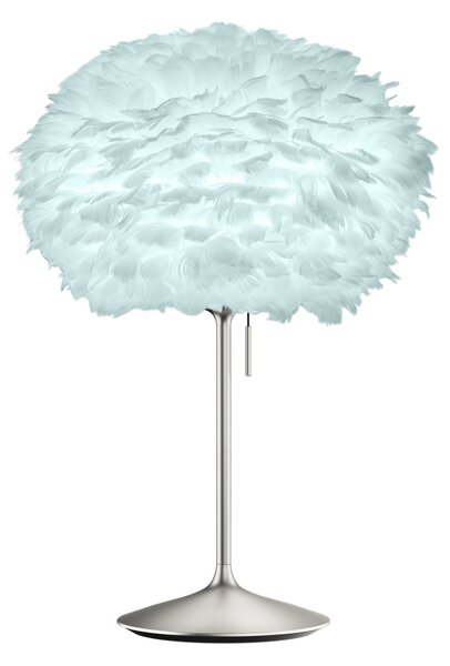UMAGE Eos mediu lampă de masă albastru deschis / oțel, Albastru, Camera de zi / sufragerie, Design