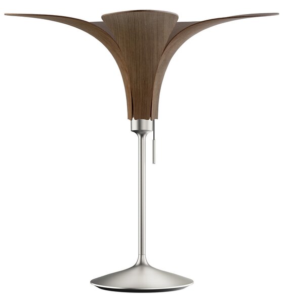 UMAGE Jazz lampă de masă stejar închis, bază din oțel, Lemn, Camera de zi / sufragerie, Lemn, Design