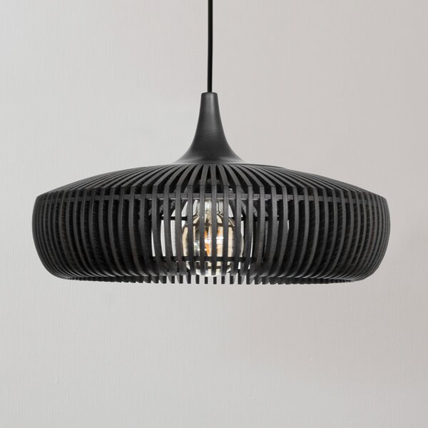 UMAGE Clava Dine black oak, Cannonball negru, reglabil, Negru, Camera de zi / sufragerie, Lemn, Design