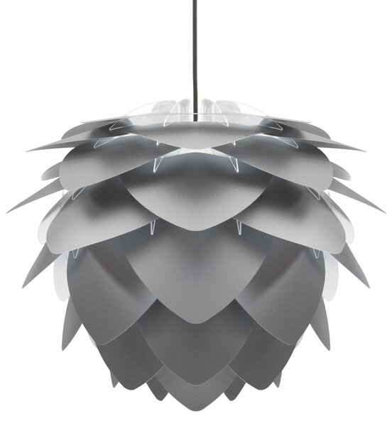 UMAGE Silvia mini lampă pendul, gri, reglabil, Gri, Camera de zi / sufragerie, Plastic, Design