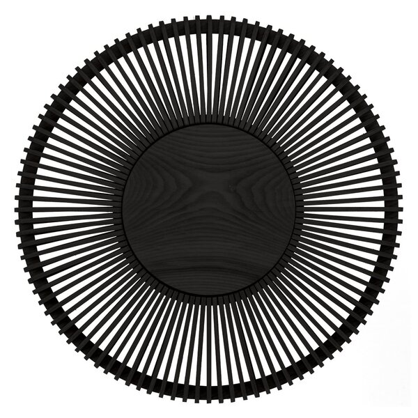 UMAGE Clava up aplică perete Ø 49 cm lemn negru, reglabil, Lemn, Camera de zi / sufragerie, Lemn, Scandinavă