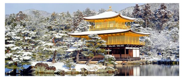 Tablou - Kinkakuji, Japonia (120x50 cm)