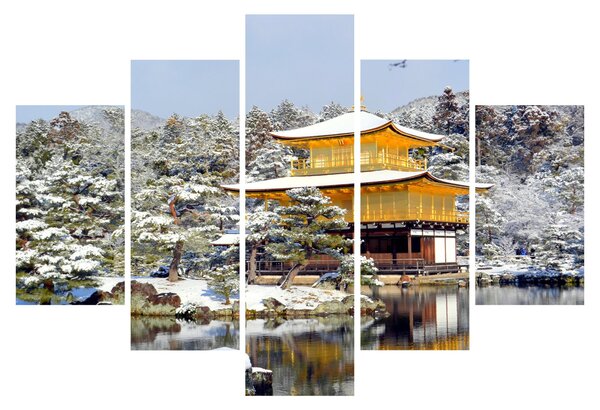 Tablou - Kinkakuji, Japonia (150x105 cm)