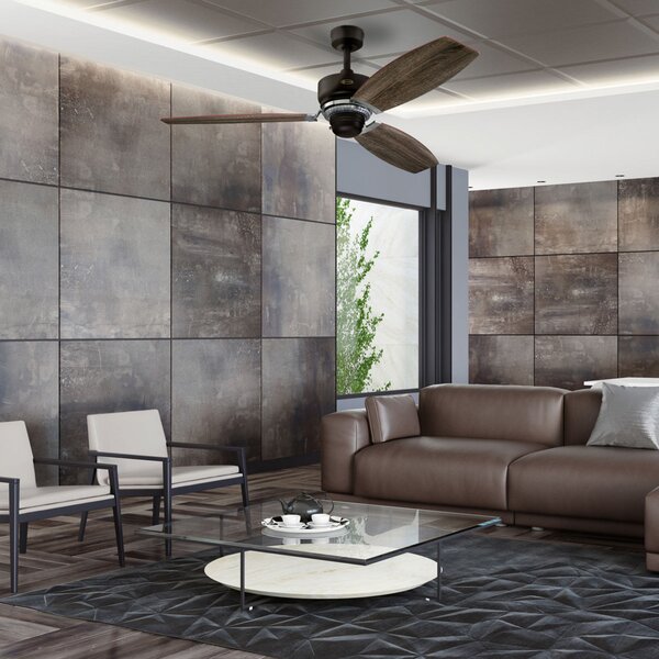 Westinghouse Welford ventilator de tavan, bronz, Lemn, Camera de zi / sufragerie, Lemn, Modern