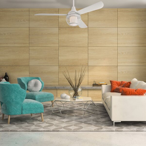 Westinghouse Ventilator de tavan Graham, alb, Alb, Camera de zi / sufragerie, Lemn, Modern