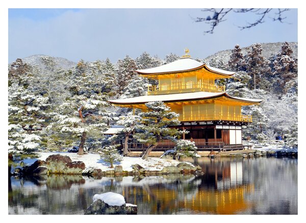Tablou - Kinkakuji, Japonia (70x50 cm)