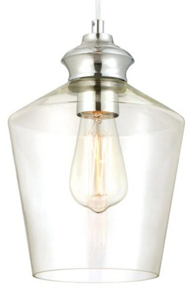 Westinghouse lampă suspendată 6205540 sticlă clară, reglabil, Transparent, Camera de zi / sufragerie, Sticlă