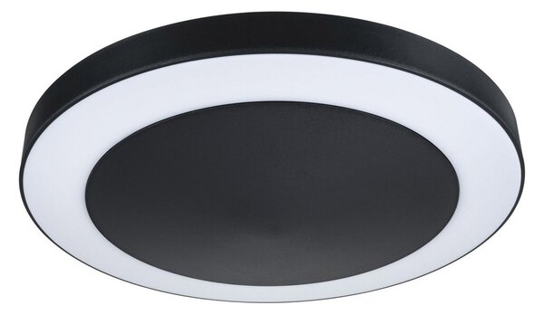 Lămpi de exterior Paulmann, Circula, Negru, Plastic, Modern