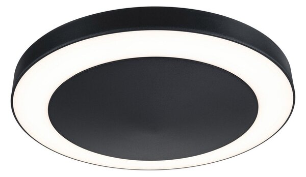 Lămpi de exterior Paulmann, Circula, Negru, Plastic, Modern