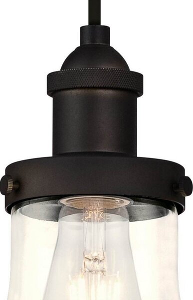 Westinghouse 633, bronz, transparentă, reglabil, Bronz / Alamă Veche, Camera de zi / sufragerie, Sticlă