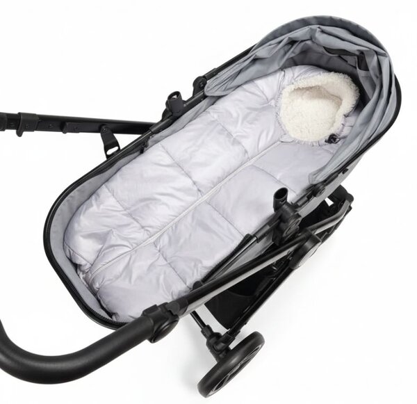 Sac de iarna pentru landoul caruciorului Kidizi, 80 x 42 cm, interior cu blanita pufoasa, impermeabil