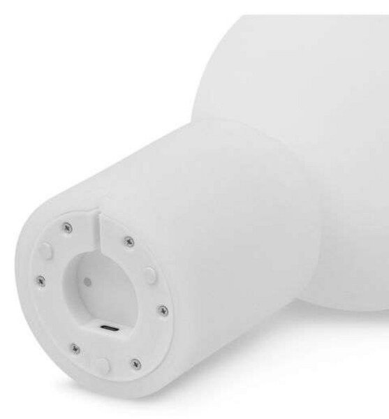 Lampă de masă Normann Copenhagen, reglabil, Alb, Camera de zi, Plastic
